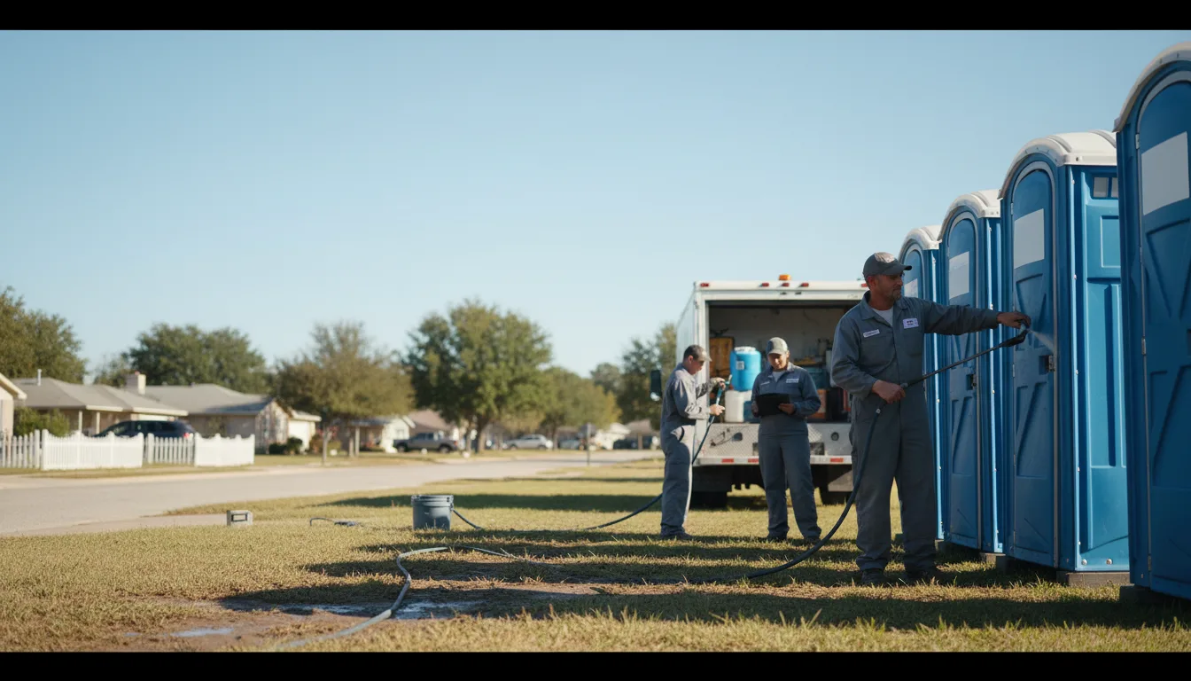 Long-Term Portable Toilet Rental in Verbena, AL near me
